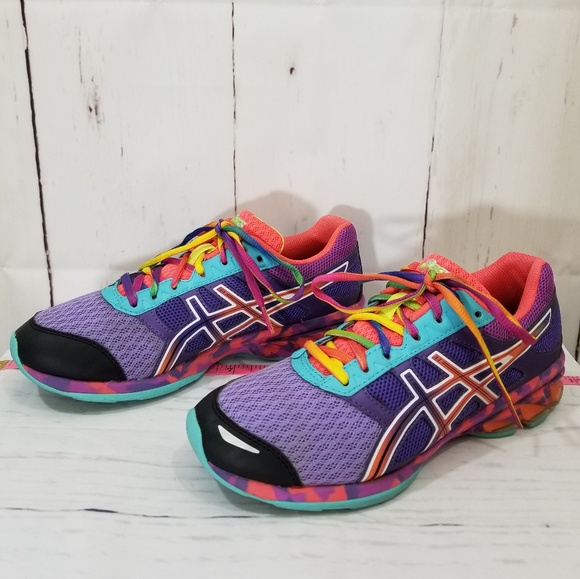 asics rainbow sneakers